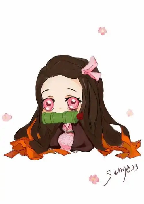 手绘祢豆子|插画|绘本|cl甜甜_临摹作品-站酷zcool