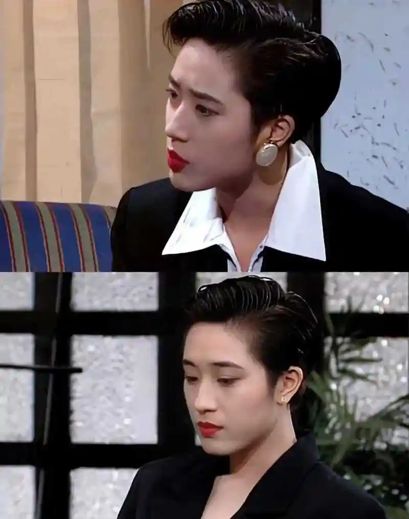 小时候从看电视剧《巨人》开始就对陈法蓉的短发情有独钟了,直到现在