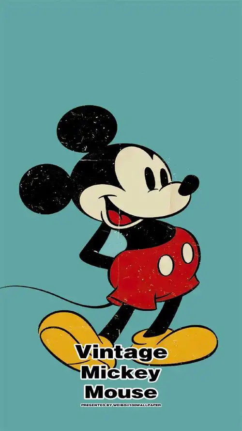 经典米奇mickey卡通高清手机壁纸
