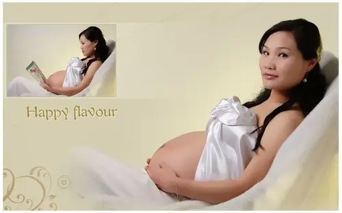 孕29周双胞胎大肚照