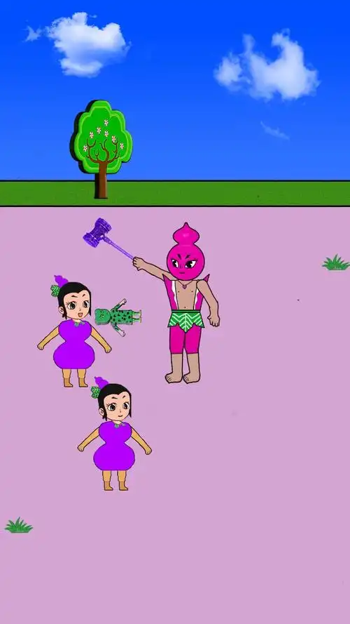 动漫#妖怪变成了葫芦娃