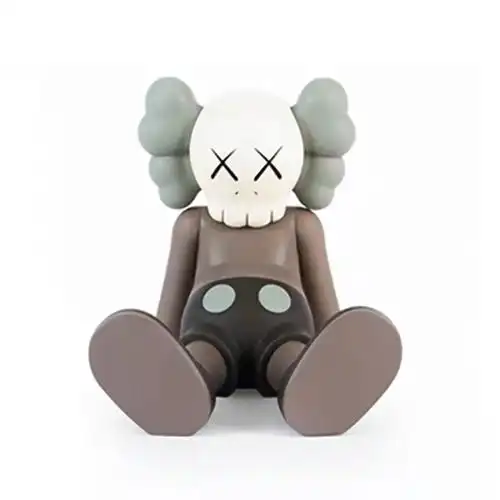 kaws网红暴力熊公仔玻璃钢落地雕塑酒店客厅样板房摆件