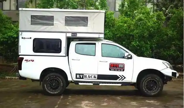 动手能力最强的车主皮卡被改装成房车图片列表