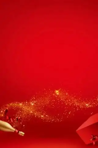 红色背景
