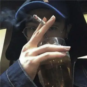 头像大全男生霸气冷酷抽烟