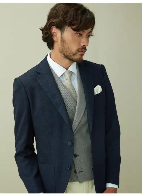 hany意大利angelico西服男外套商务休闲高端男士西装上衣单西便西