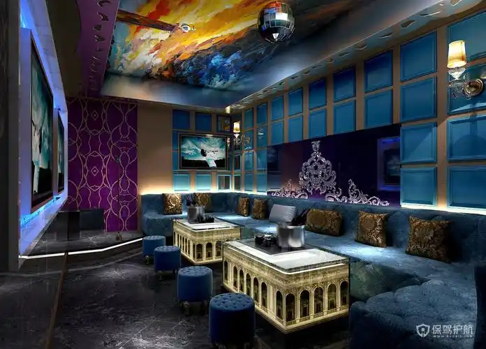 现代混搭ktv包厢装修效果图-保驾护航装修网