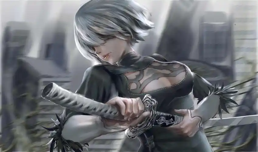 尼尔机械纪元的美图 - 空间壁纸网