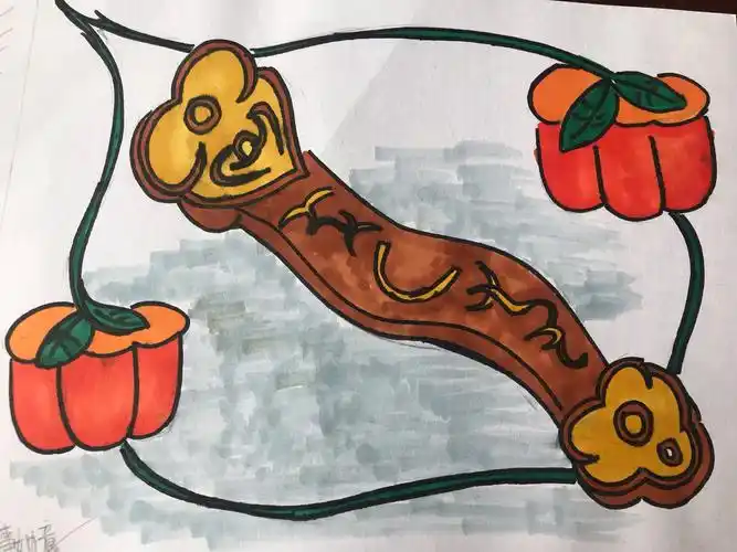 六(3)班 《吉祥图案》作品欣赏