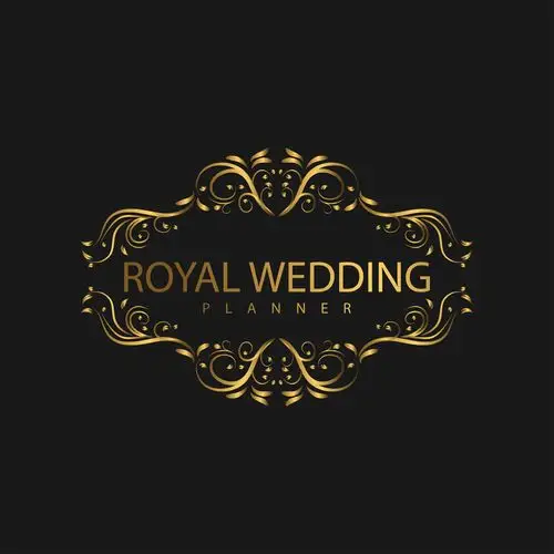 商标设计,企业logo,公司logo,行业标志,标志图标,金色花纹字母,行业