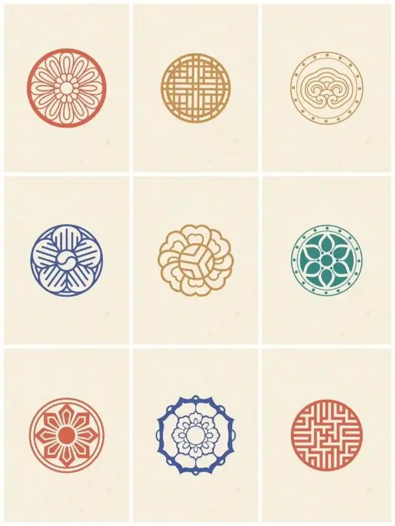 纹样# #中国古代纹样图# #中国传统图案纹样