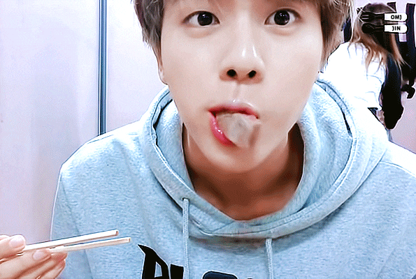 jin金硕珍bts防弹少年团女友视角的吃播