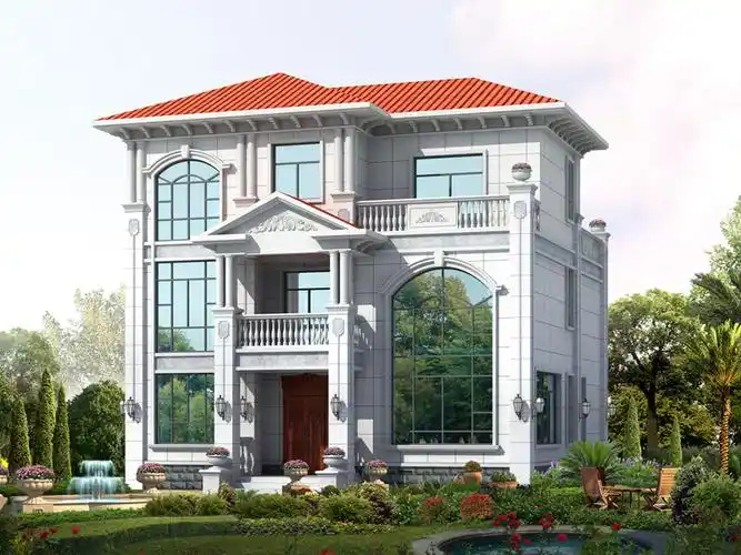 12x13米三层新式豪华别墅设计图纸