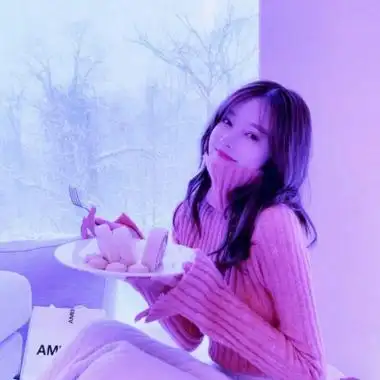 qq头像紫色高贵女生版