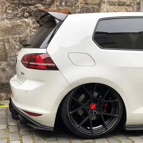 高尔夫改装尾翼专用大众19款免打孔定风装饰尾翼