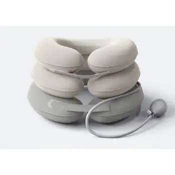 充气颈托 颈椎牵引器家用颈托医疗护颈充气矫正器脖子前倾拉伸劲椎病