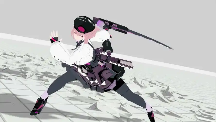 动画练习-艾拉镰刀连击