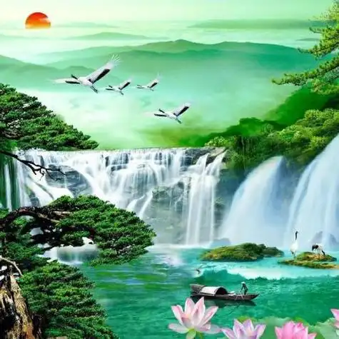 2022年最好旺财山水风景头像图片美丽的风景令人心旷神怡