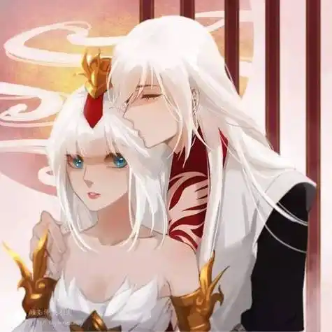 王者荣耀李白王昭君情侣头像