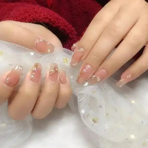 甜到心坎的美甲最适合2021年春天的温柔风美甲