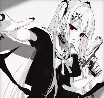 女生暗系高冷头像