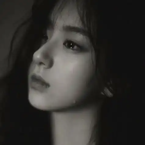 qq女生头像黑白霸气拽图片,一辈子都不想成熟起来的女人