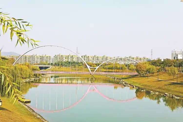 马鞍山市水环境已从发展"短板"变为城市"名片",水清岸绿,鸥鹭齐飞的景