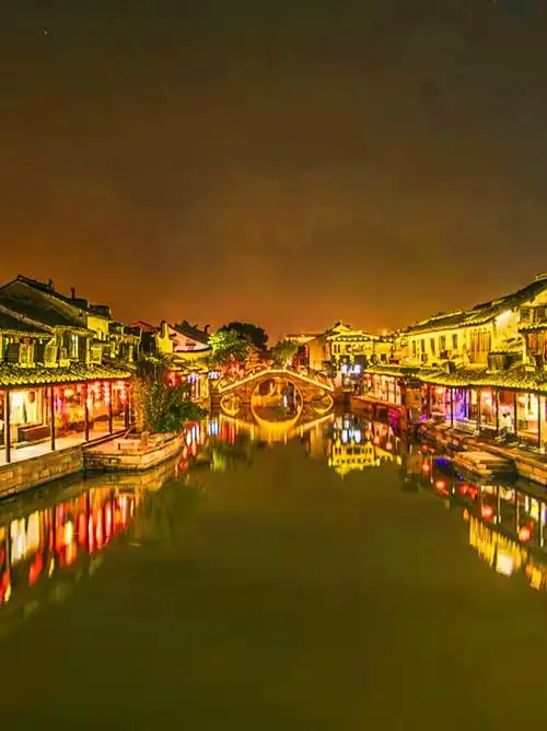 夜游千年古镇西塘,迷人的夜景让你不虚此行