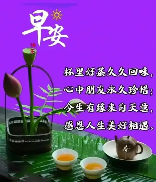 11月7日最新温馨早安祝福图片带字,群发暖心的问候祝福语大全