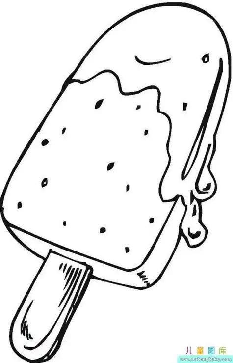 冰淇淋简笔画樱桃冰激凌简笔画带有菜汤的冰激凌球要如何画冰激凌冰棒