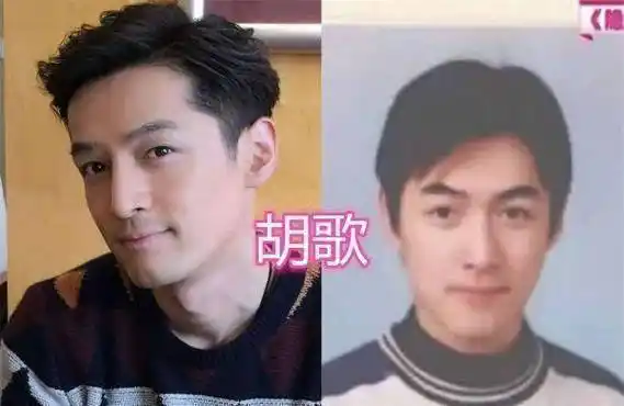 原创胡歌的证件照丁禹兮的证件照热巴的证件照看到张若昀不好惹啊