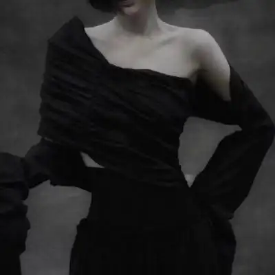 黑色系优质部位女头像,女生头像图片-回车桌面