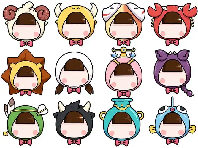 12星座q版ip形象设计全案