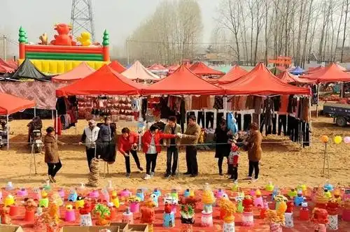 实拍农村庙会,现场人山人海!献给所有在外打工的盂县人.