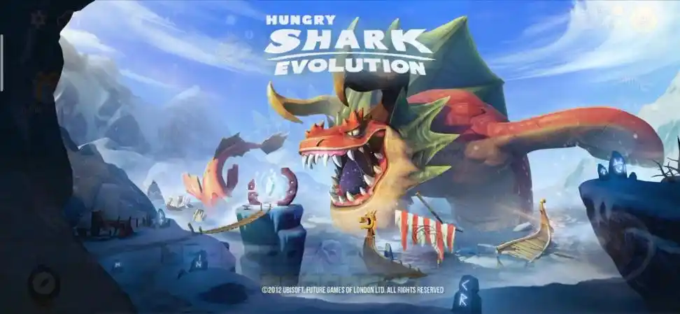 饥饿鲨进化邪恶鲨鱼版试玩
