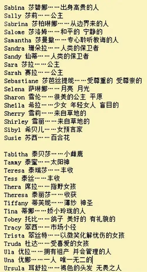 qq飞车名字女生英文_霸气名字英文女生名字大全2015最新版_女生英文