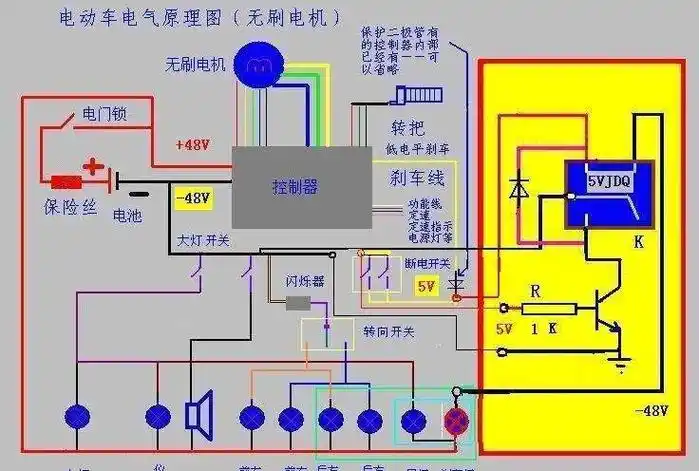 电动车线路分辨技巧,电动车线路维修技巧-图片大观-奇异网