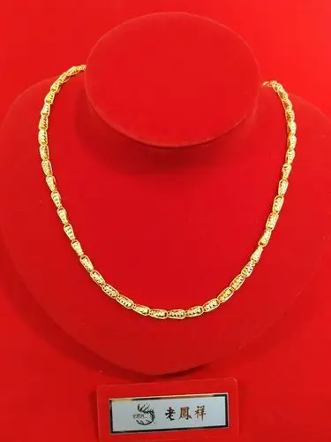 [老凤祥黄金]好商品推荐 一桶金项链:更能让您在人群中突显自己的气质