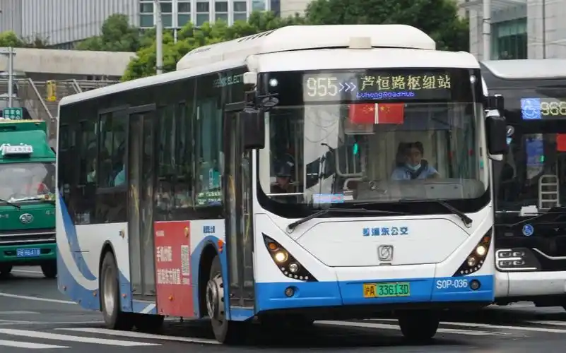 【pov-170】【上海公交】955路全程第一视角前方展望 芦恒路枢纽站