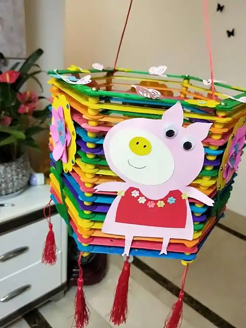 创意手工制作品灯笼 - 美篇