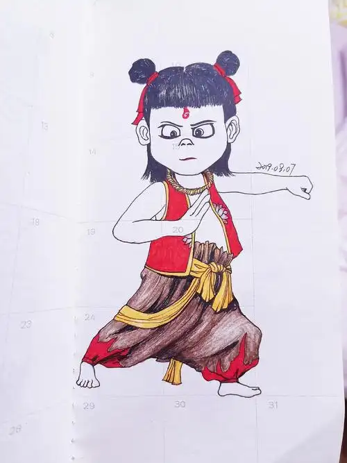 哪吒之魔童降世—手绘