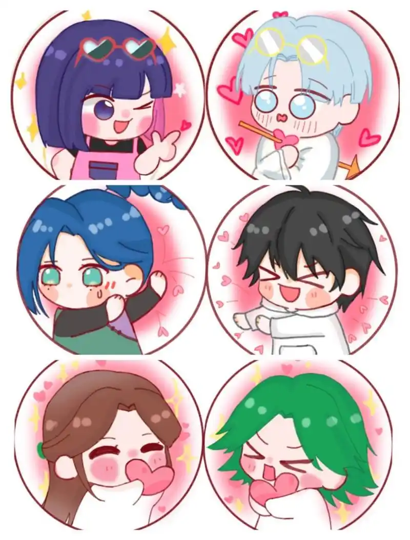 刺客伍六七q版情头 之前用模板摸的鱼