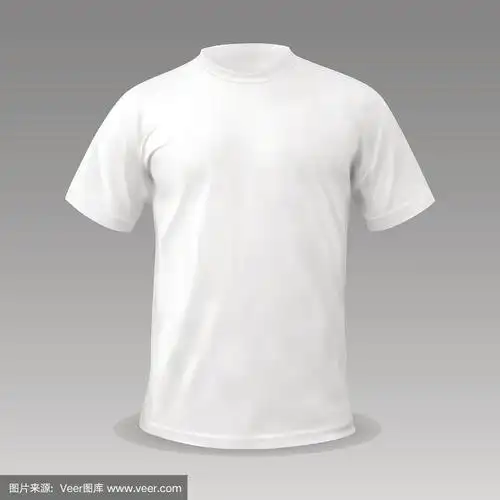 空白t恤模板