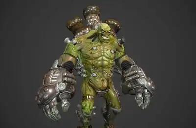 次世代 科学怪兽02  狂暴丧尸 【2k】丧尸怪物 monster 僵尸机器人