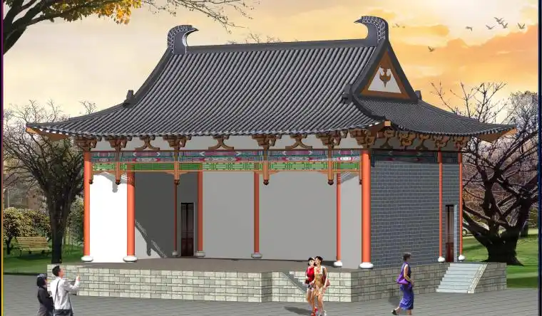 [资料]戏台设计,戏台方案,戏台效果图,戏台案例大