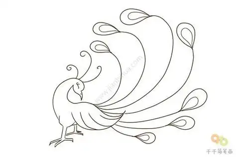 凤凰简笔画凤凰简笔画简单又漂亮