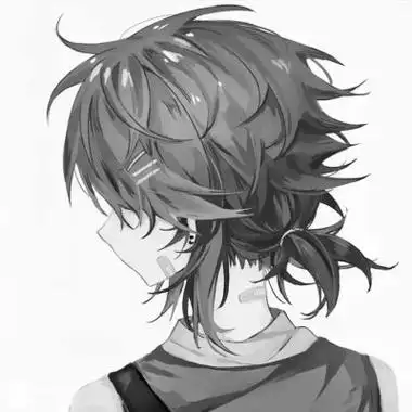 黑白动漫头像男高质量