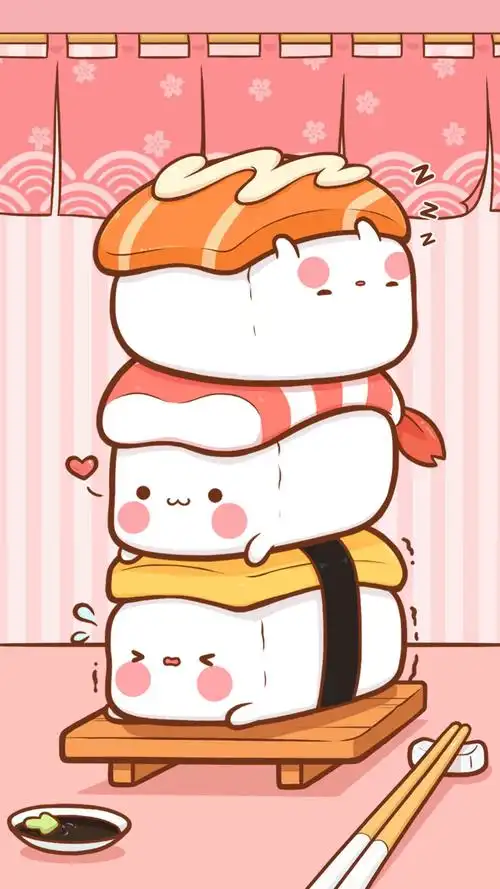 美食 手绘 萌萌哒