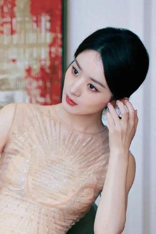 赵丽颖的小揪揪