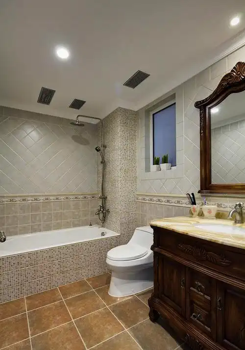 谁说卫生间小就不能装浴缸卫生间装修效果图鉴赏